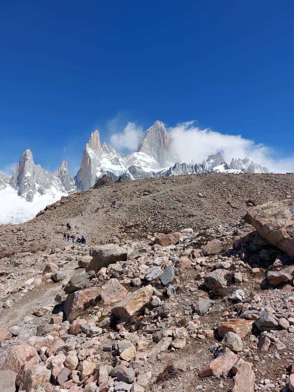 Agujas del monte Fitz Roy en El Chaltén