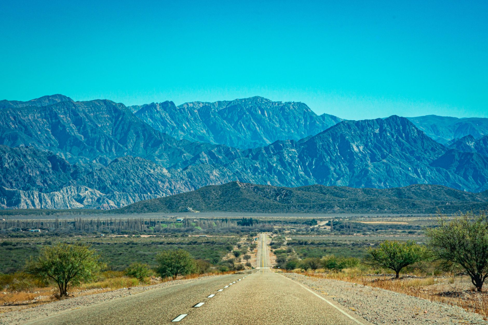 Ruta panorámica en el Norte argentino